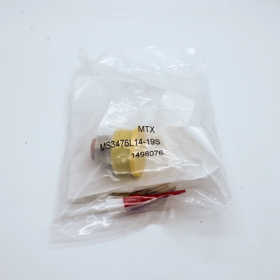 Amphenol MS3476L14-19S 19 Way Size 14 Free Hanging Connector Plug