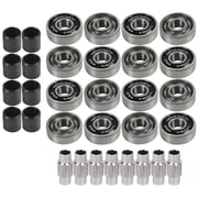 Amphetamine Inline Roller Hockey Speed Bearings and Spacers Kit Ceramic Gold