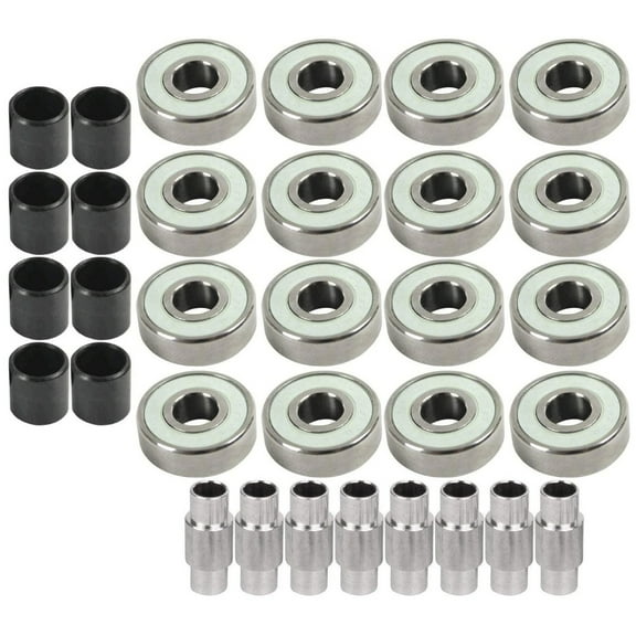 Amphetamine Inline Roller Hockey Speed Bearings and Spacers Kit Stainless Steel
