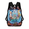thumbnail image 1 of Amphibia Backpack, 17 Inch Laptop Backpack, Water-Resistant BookBag, Adjustable Shoulder Straps, Durable 600D Polyester, 1 of 9