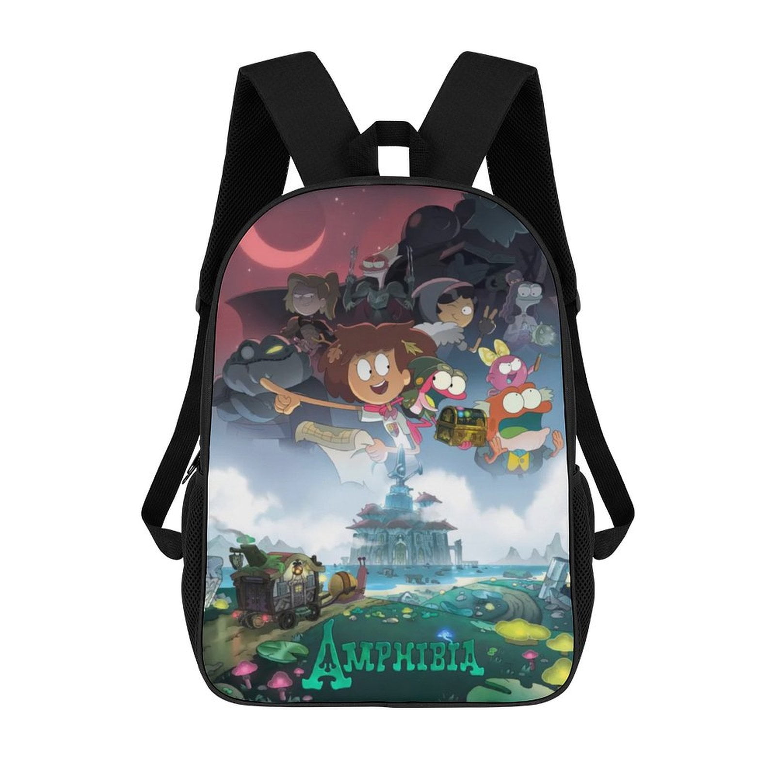 Amphibia Backpack, 17 Inch Laptop Backpack, Water-Resistant BookBag ...