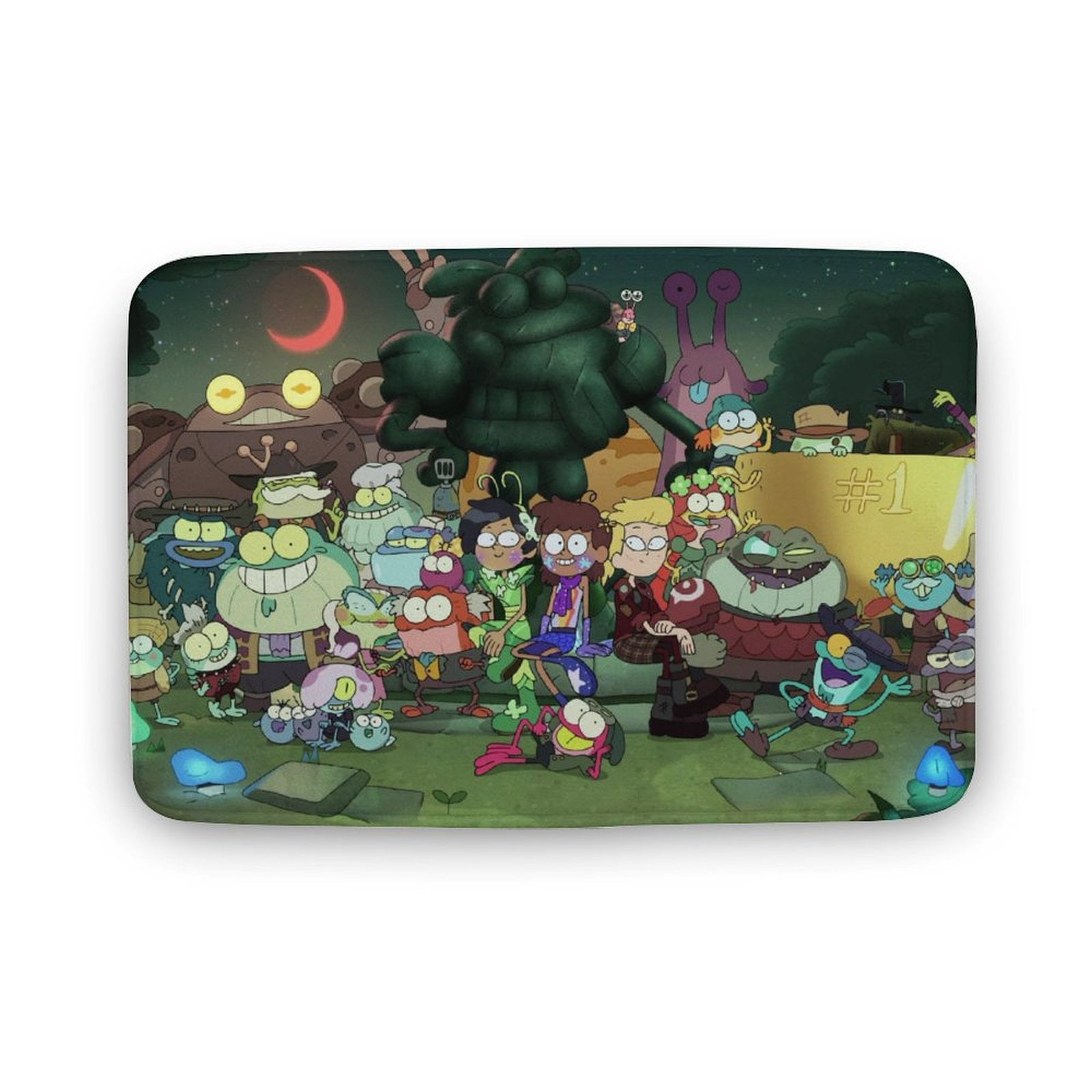 Amphibia Bathroom Rugs, Soft Absorbent Bath Mats, Quick Dry Bath Carpet ...