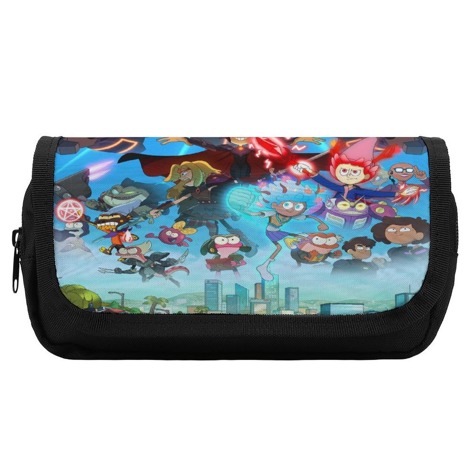 Amphibia Big Capacity Pencil Case, Large Storage Pencil Pouch Pen Case ...
