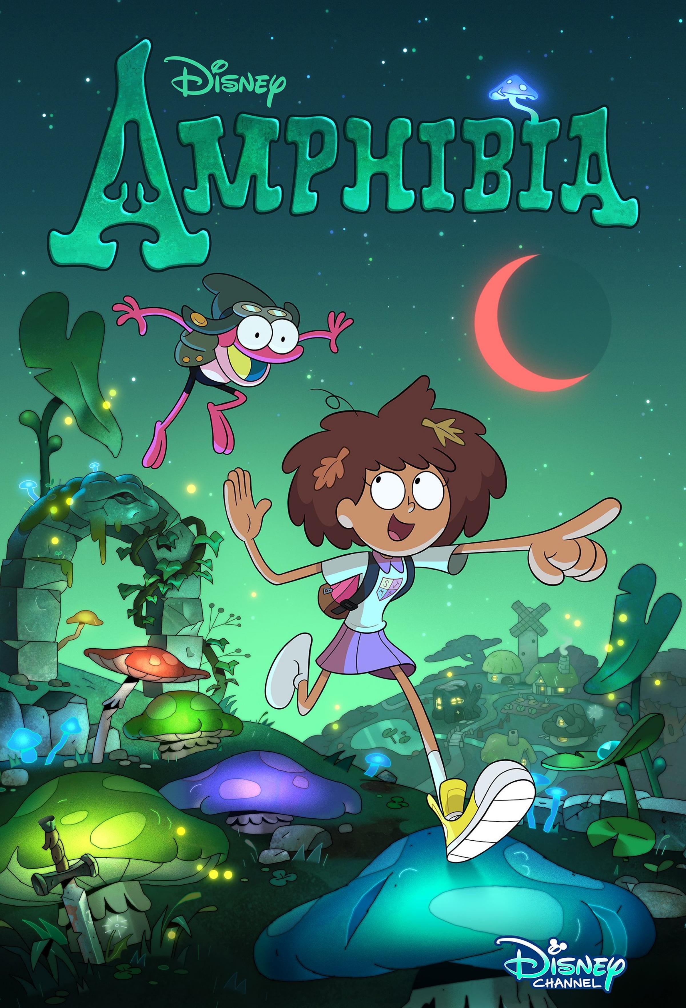 Amphibia Cool Art Print Poster- Dorm Bedroom Decorative Decoration ...