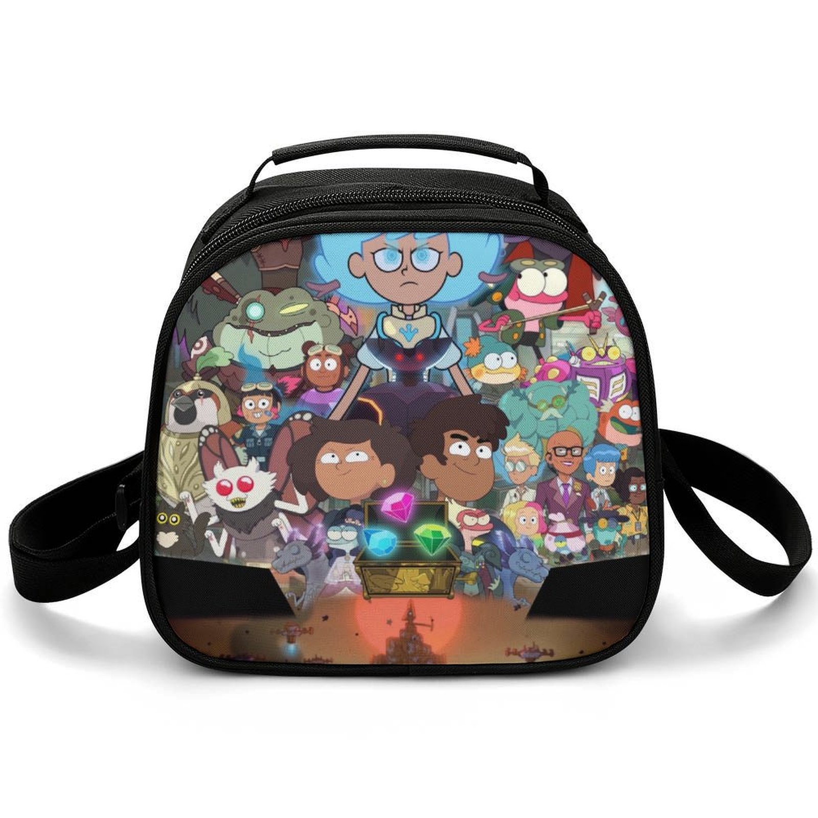 Amphibia Lunch Bag, Portable Lunch Tote Bag, Reusable Insulated Lunch ...