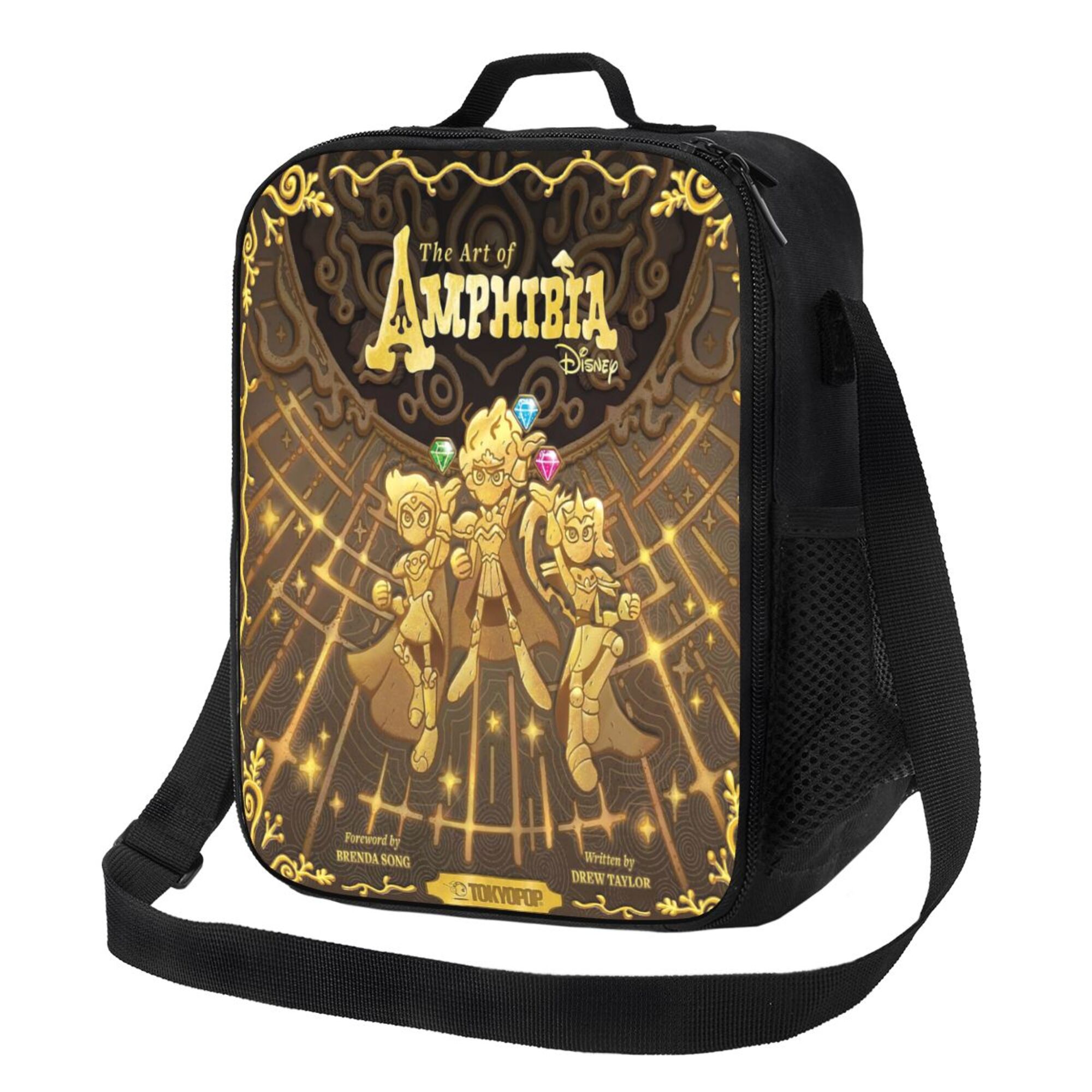 Amphibia Lunch Bag Tote Shoulder Bags Insulated Lunch Box Picnic Beach ...