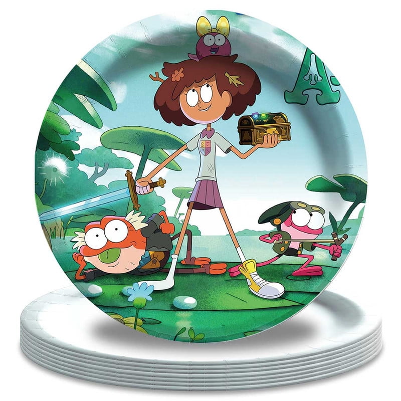 Amphibia Tableware Plates Party Supplies Birthday Decorations ...