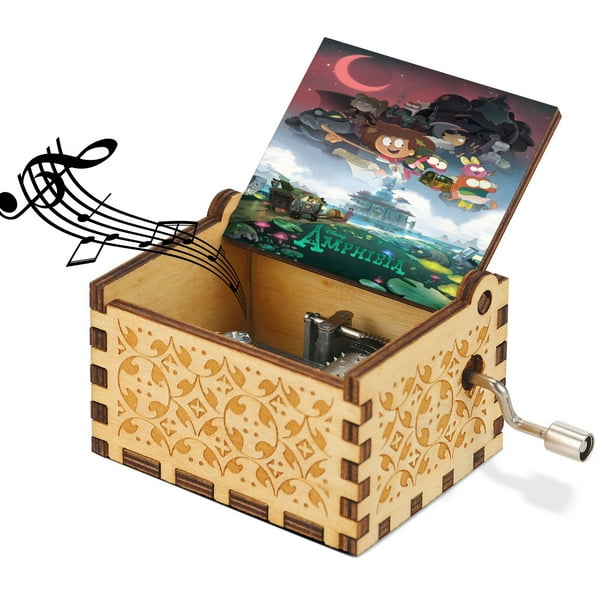 Amphibia Wooden Music Box. - Walmart Business Supplies