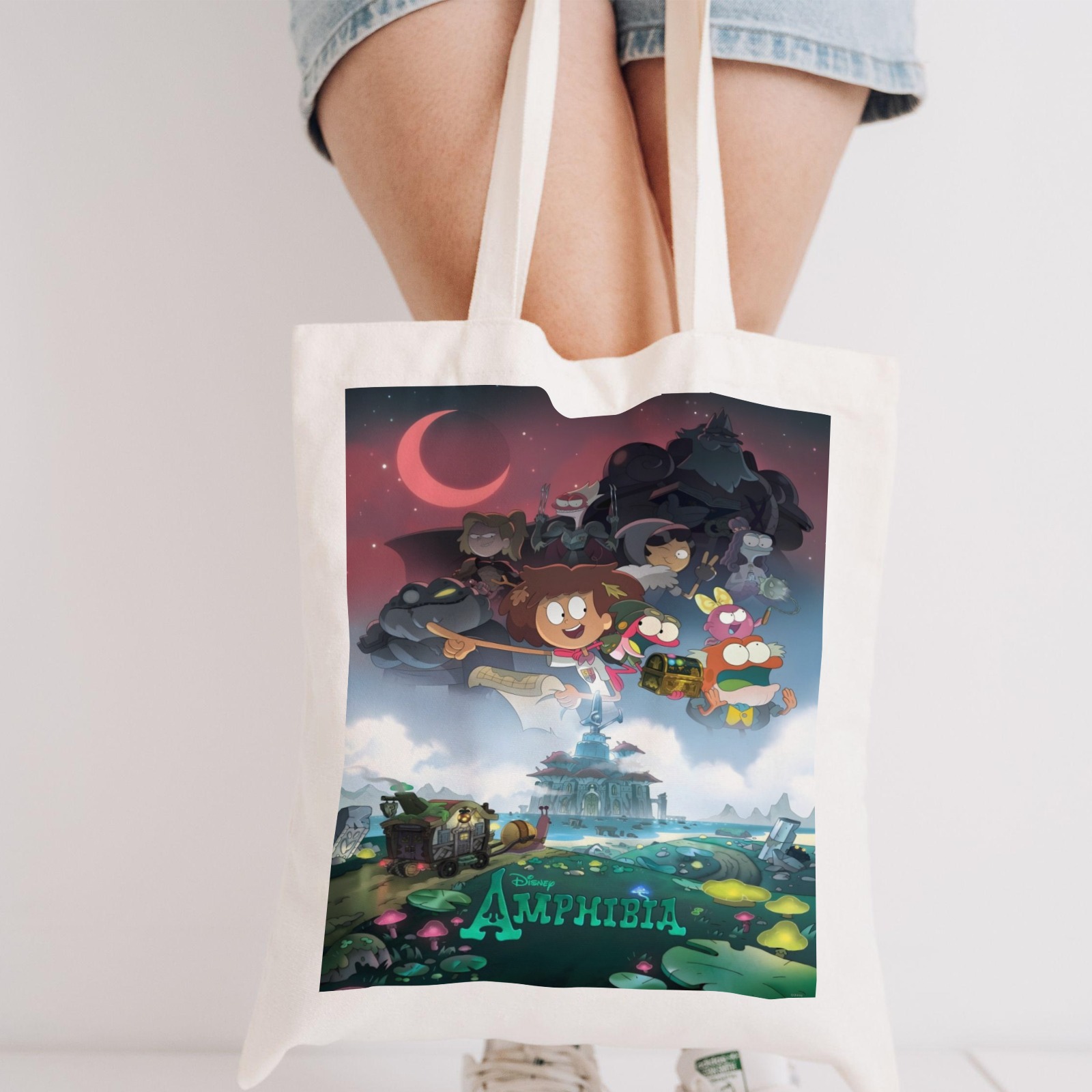 Amphibia canvas Tote Bag.13.8 x 15.8 inches（35x40cm） - Walmart.com