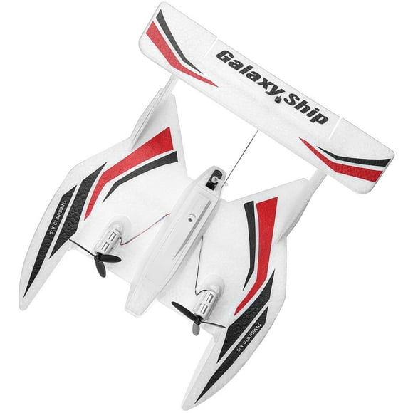 Amphibious EPP foam RC aircraft - 2.4GHz remote control, ready to fly to lakes and beaches (EPP collision avoidance)