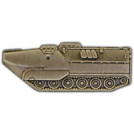 Eagle Emblems P16138 Pin - Tank, LVT Amphibious - 2 in.