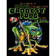 thumbnail image 1 of Amphibious Outfitters T-shirt - Scuba Diving - Baddest Frog Black, 1 of 2