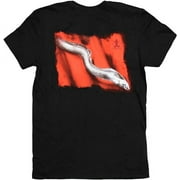 Amphibious Outfitters Eel Flag T-Shirt, Black