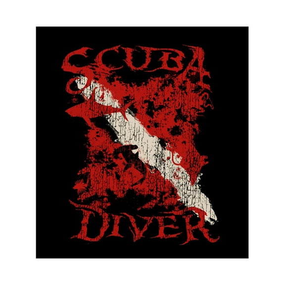 Amphibious Outfitters Scuba Diving T-Shirt Black Scuba Diver Hidden Animals