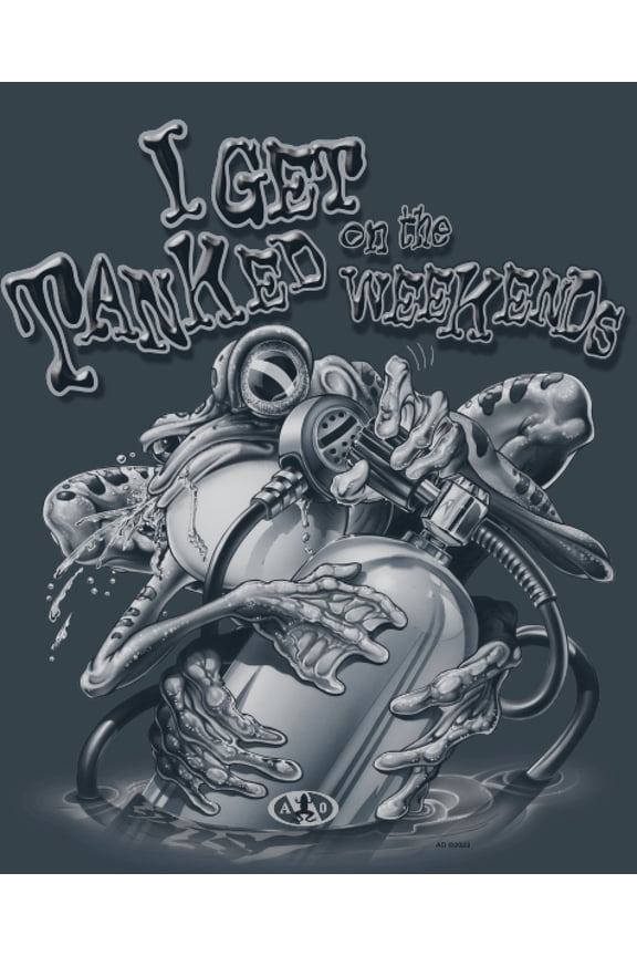 Scuba Diving T-Shirt - I Get Tanked