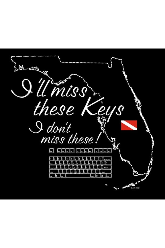Scuba Diving T-Shirt - These Keys