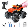 thumbnail image 1 of Monster Truck Toys, Amphibious Bull Head Remote Control Car with 2 Rechargeable Batteries, Water Spray, All Terrain Toy for Kids Boys, 1 of 10