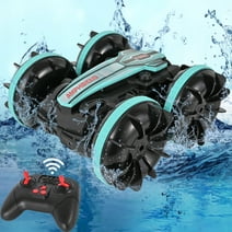 Amphibious Remote Control Car Boat, 1:16 Waterproof RC Monster Truck Stunt Car, RC Vehicle with Rotate 360°