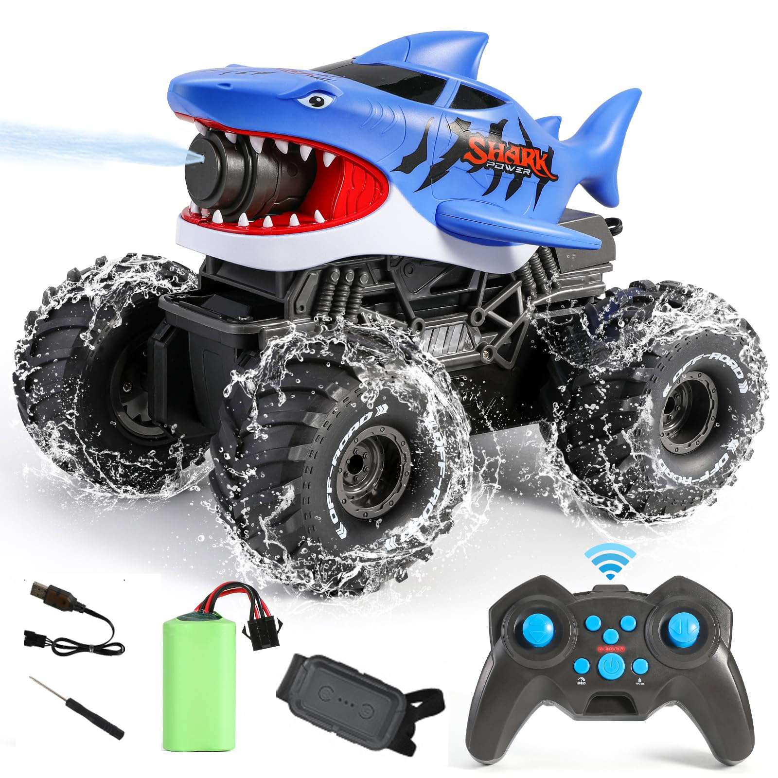 Remote Controlled Shark Car