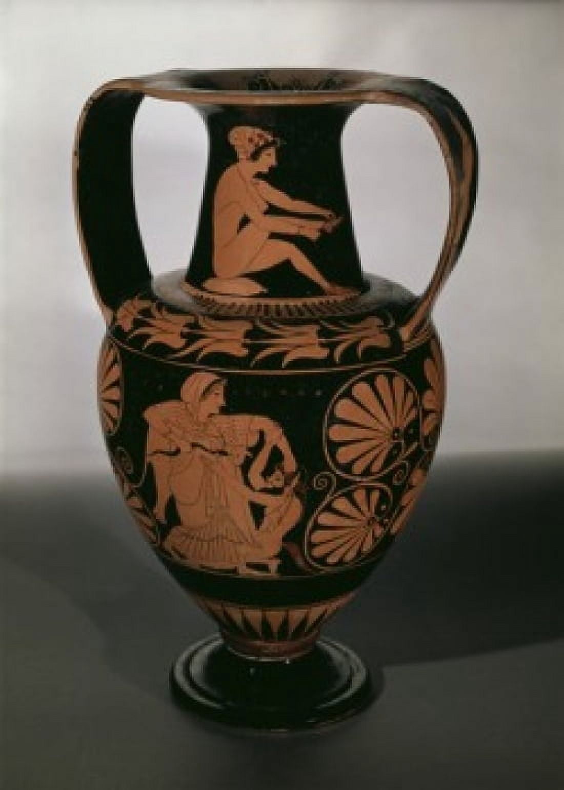 Amphora Greek Art (c 1000-900 BC) Musee du Louvre Paris Canvas Art - (24 x 36)