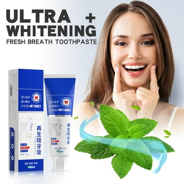 Ampiyan Regenerated Silica ToothpasteAnti-cavity, Tooth And CareFresh White Teeth CareTartar RemovalFresh Breath Toothpaste 100g Durable Pet Supplies, Gifts for Dogs Cats (A)