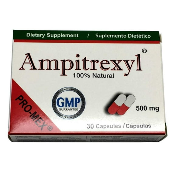 Ampitrexyl 100% Natural Dietary Supplement, 30 capsules, 1 pack