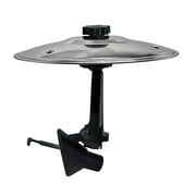 Ampiyan Car Cymbal, Mini Drum Crash Cymbal for Car Vent, ABS & Alloy Material, 18.7×18.3×5.6cm, Interactive Music Accessory for Drummers, Portable Dashboard Drumming Toy for Adults