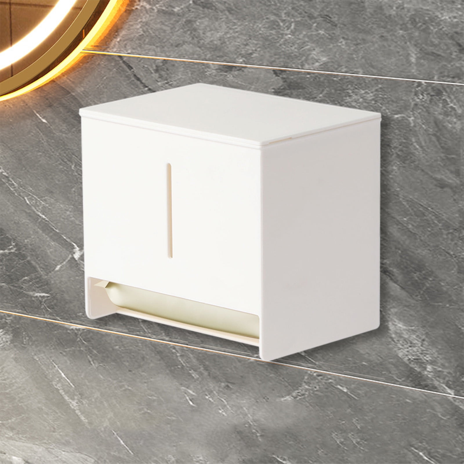 Ampiyan Wall Mounted Paper Towel Holder, Bathroom Tissue Dispenser ...