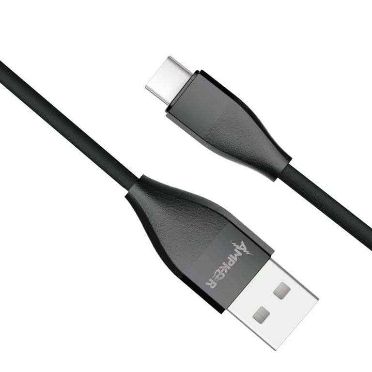 Ampker USB Cable for TCL 30 Z - Heavy Duty (2.4A Fast Charging