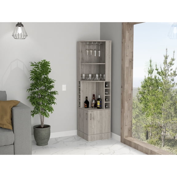 Ample Concealed Storage / For Primary Living Space Bar / Easy Access to Liquor Bottles