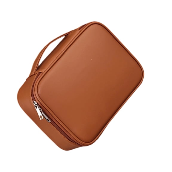 Ample Cosmetic Planner With Reinforced Clip Structure Fabric And Bright Compartment Layout For Rudiments