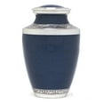 thumbnail image 1 of Ample Cremation Urn-Timeless Dark Blue Cremation urn (Size=11x7 in), 1 of 5
