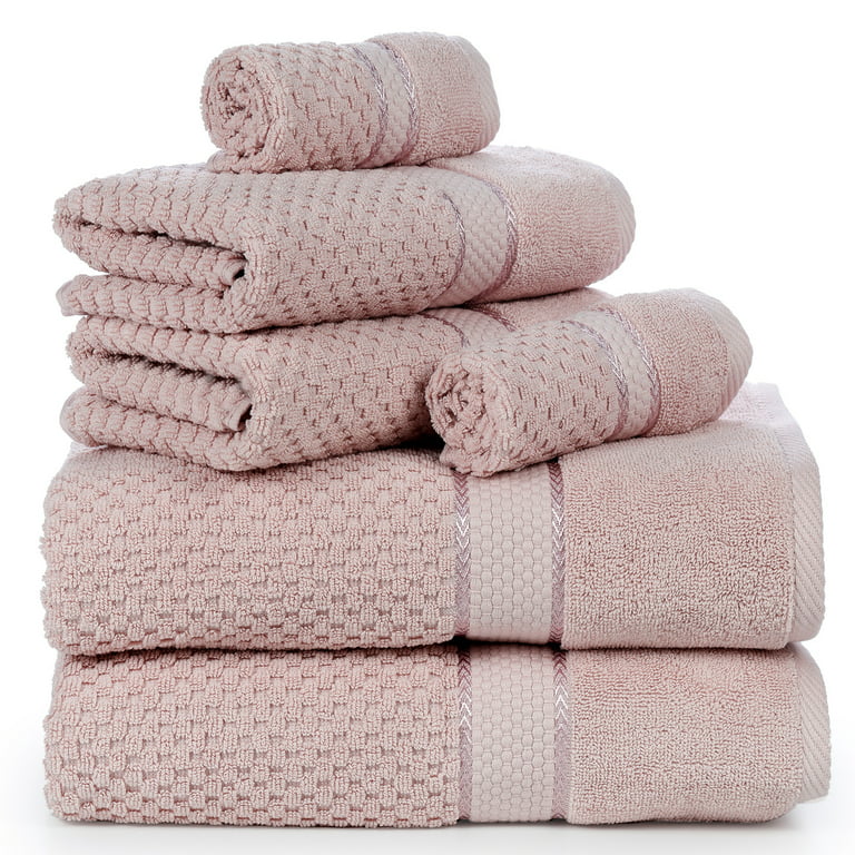  LANE LINEN Luxury Bath Towels Set - 100% Cotton Bathroom Towels,  Quick Dry Shower Towels, Extra Aborbent Bath Towel, Super Soft, 6 Bath  Towels, 6 Hand Towels, 6 Wash Cloths 