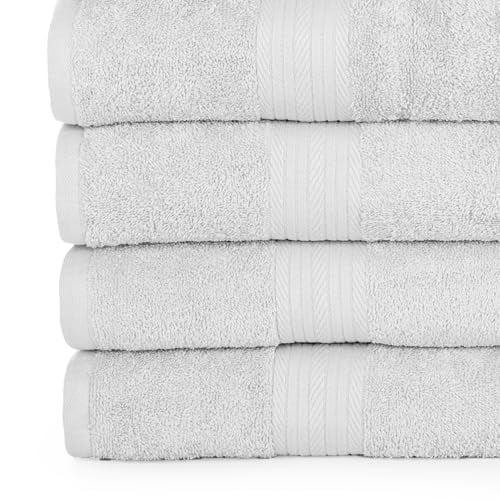 Ample Decor Bathroom Towel Set of 184 Hand Towel, 4 Bath Towel, 10