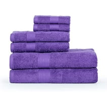 ZKGK Tie Dye Mandala Hippie Bohemian Boho Batik Purple Hand Towel Bath ...