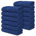 thumbnail image 1 of Ample Decor Hand Towel 100% Cotton 18X28 inch -12pcs Navy, 1 of 6