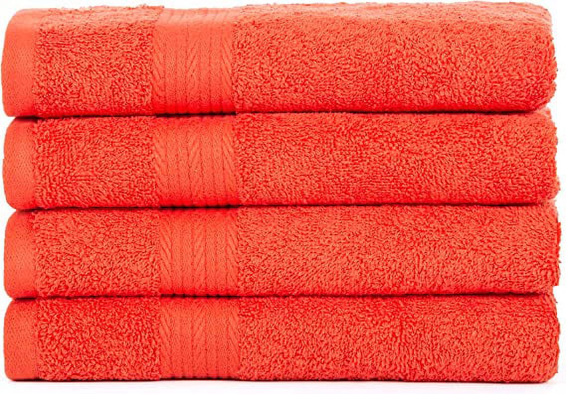 Pumpkin Single 18" x 30" Inch Orange Halloween Hand Towel