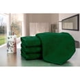 thumbnail image 1 of Ample Decor Hand Towels for Bathroom Cotton 600 GSM 18X28 Inch by  - 4 Pcs Green, 1 of 5