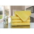 thumbnail image 1 of Ample Decor Hand Towels for Bathroom Cotton 600 GSM 18X28 Inch by  - 4 Pcs Yellow, 1 of 5