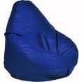 thumbnail image 1 of Ample Decor Leatherette Bean Bag Cover (No Filling), Ideal for Children and Teenagers - Blue, 1 of 6