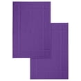 thumbnail image 1 of Ample Decor Luxurious Cotton 1350 GSM Bath Mats by - Pack of 2 Purple 34" X 20", 1 of 5