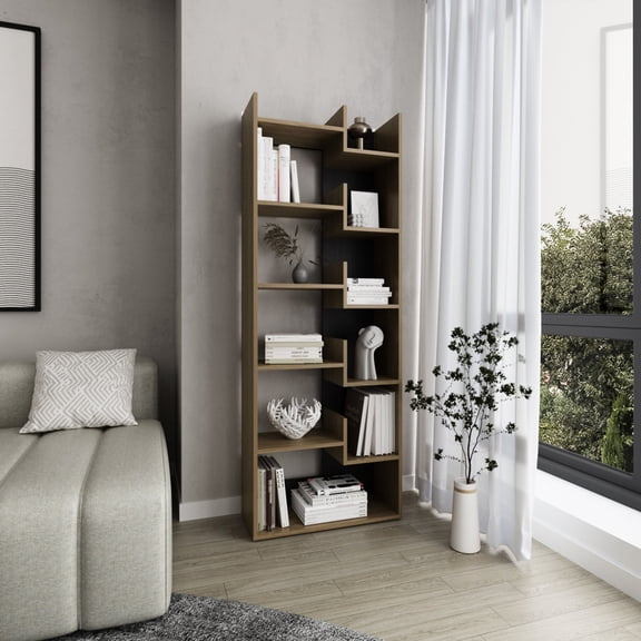 Ample Shelving & Modern Look - Suitable for Home Office, Complements Any Decor