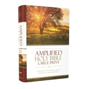ZONDERVAN Amplified Bible-Am-Large Print: Captures the Full Meaning Behind the Original Greek and Hebrew, (Hardcover)