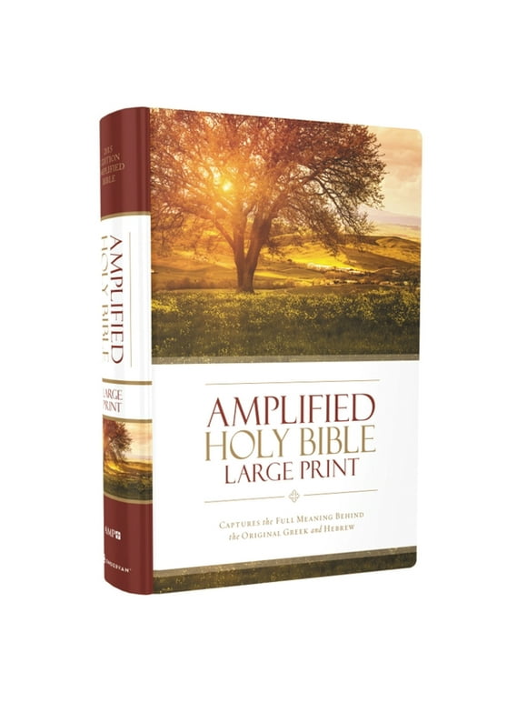 Amplified Bible-Am-Large Print: Captures the Full Meaning Behind the Original Greek and Hebrew, (Hardcover)