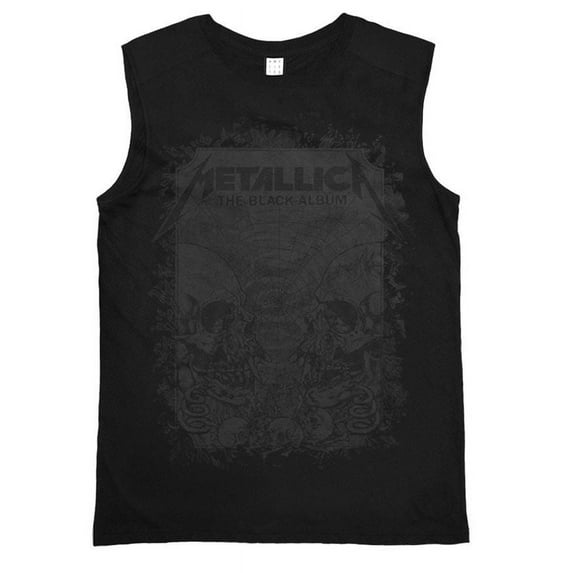 Amplified Clothing Mens Grey Sleeveless T-Shirt