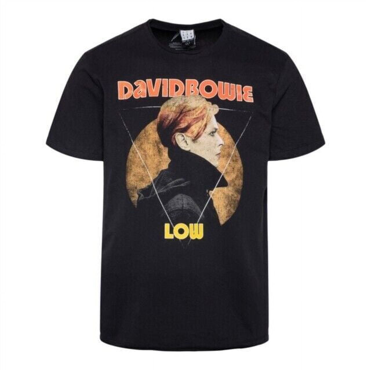 Amplified David Bowie Low Mens Black T Shirt David Bowie Classic Tee T