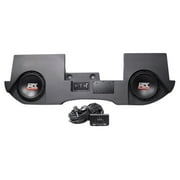 Amplified Dual 10 200W RMS ThunderForm Custom Enclosure