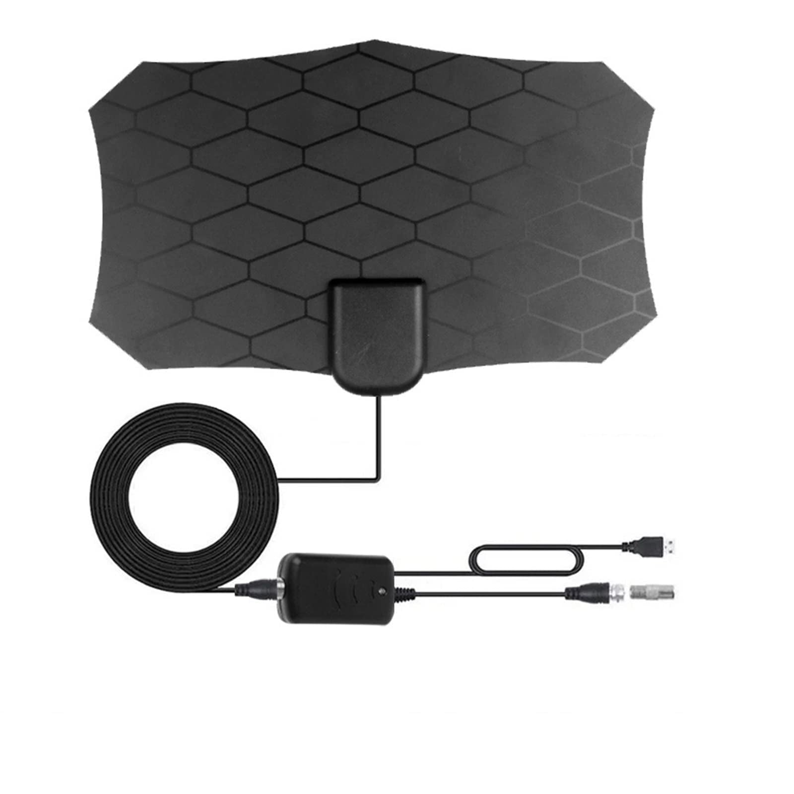 Amplified HD Digital TV Antenna, Indoor TV Aerial Long 3600 Miles Range