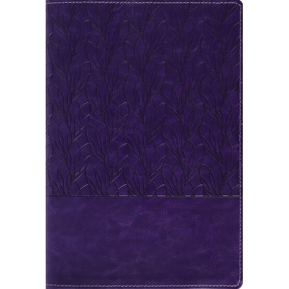 Amplified Holy Bible, Large Print, Leathersoft, Purple: Captures the Full Meaning Behind the Original Greek and Hebrew, (Hardcover)
