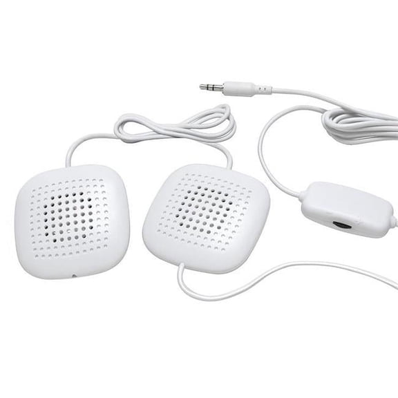 Amplified Stereo Pillow Speakers
